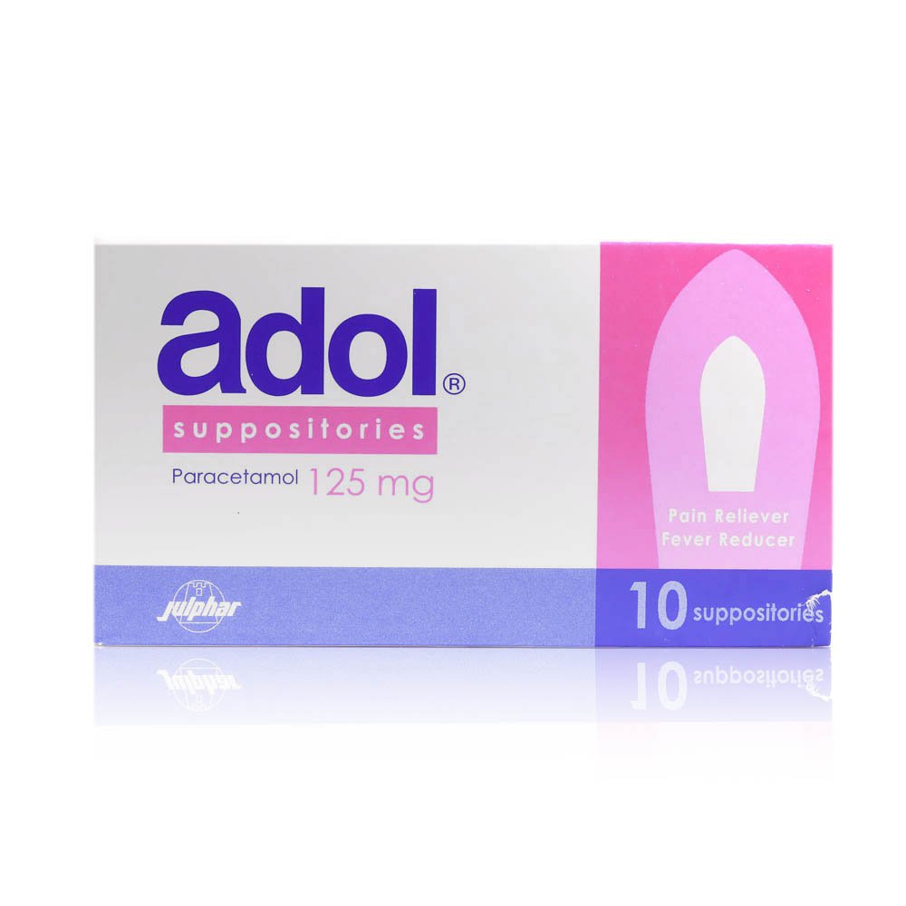 Adol 125mg Suppositories