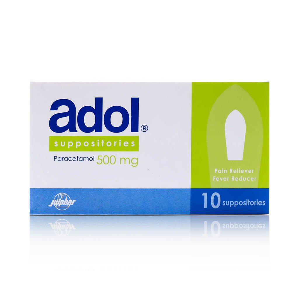 Adol 500mg Suppositories