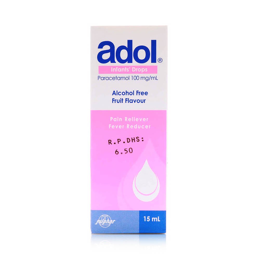 Adol Infants Drops Bottle Fruit Flavour