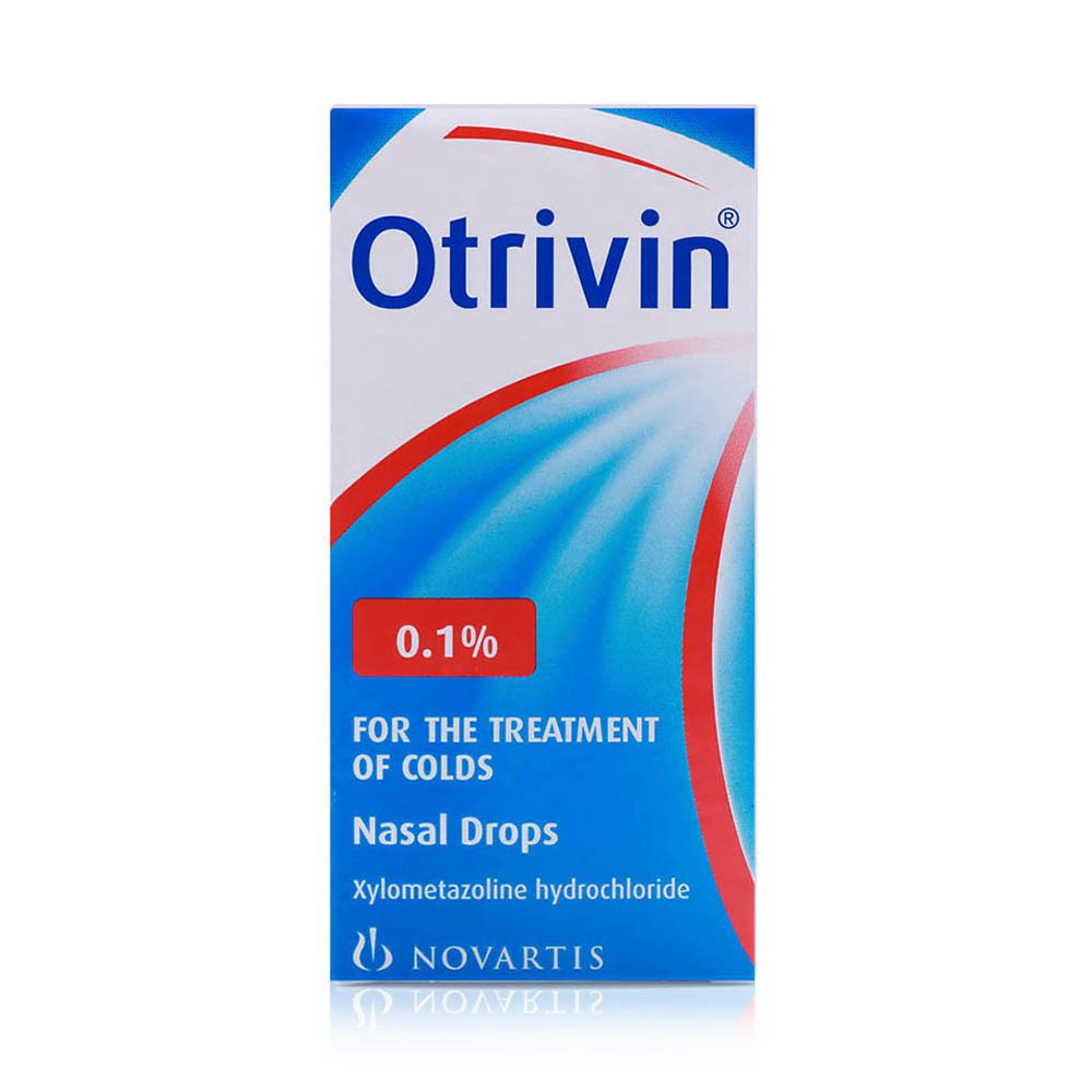 Otrivin 1% Drops Adult, 10ml