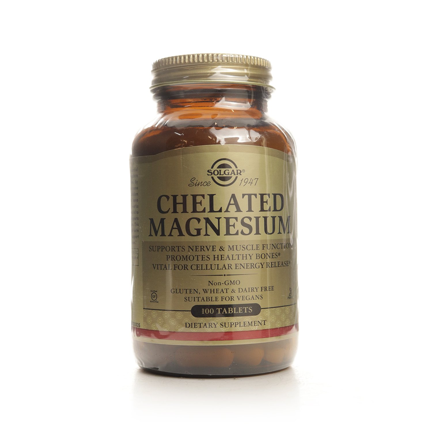 Solgar Chelated Magnesium Tablets, 100's