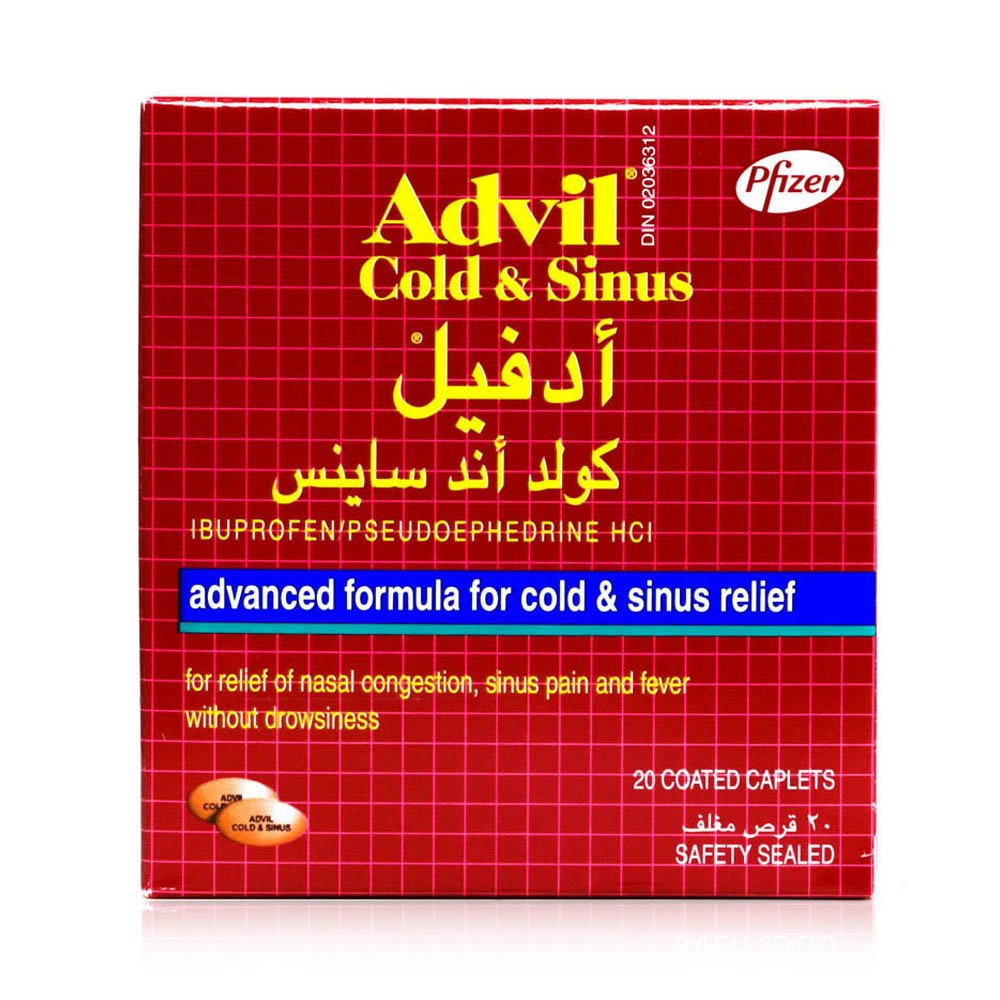 Advil Cold & Sinus Tablets