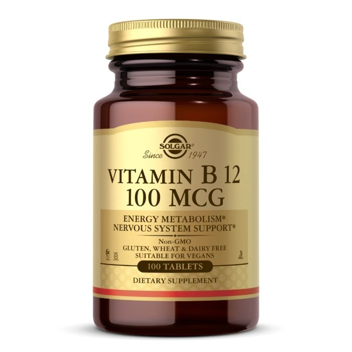 Solgar Vitamin B-12 1000mcg, 100's