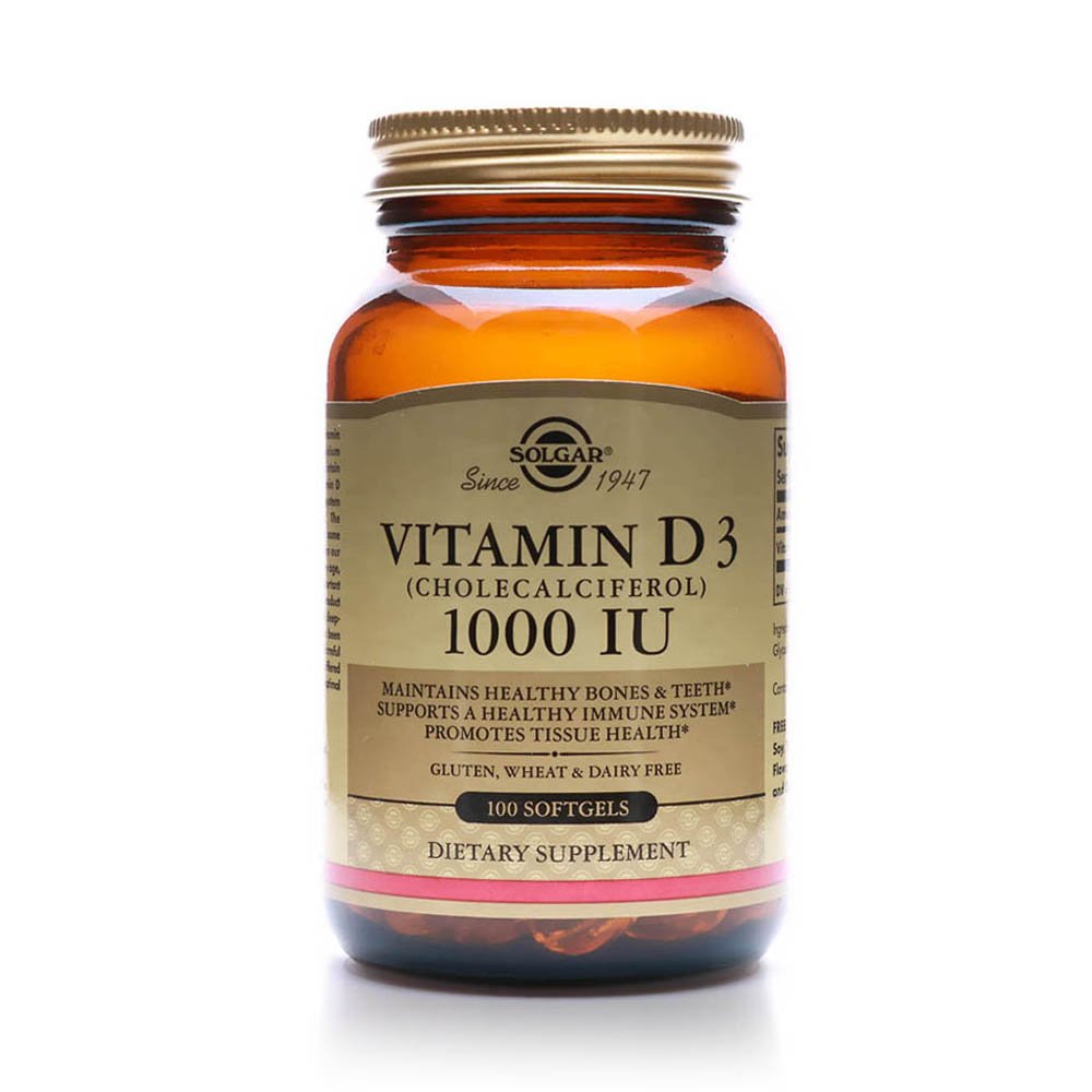 Solgar Vitamin D3 1000Iu Cholecalciferol