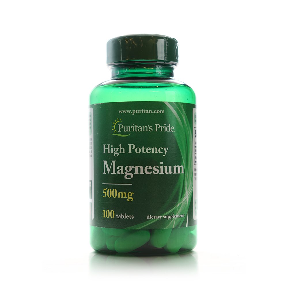 Puritan's Pride High Potency Magnesium Oxide 500mg