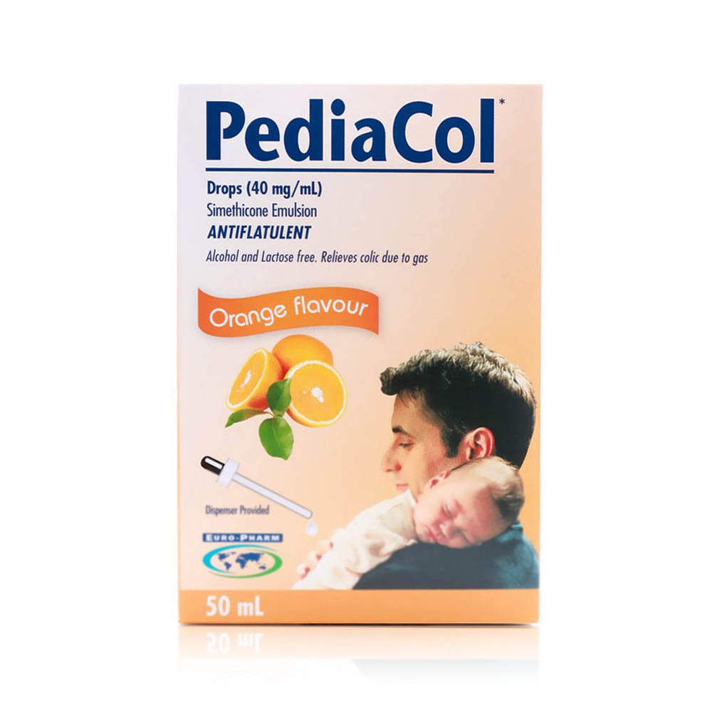 Pediacol Drops Orange Flavor, 50ml