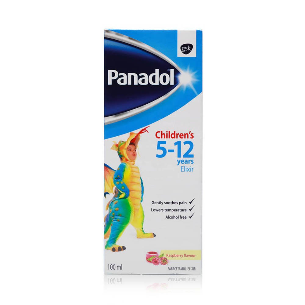 Panadol Elixir 5-12 years, 100ml
