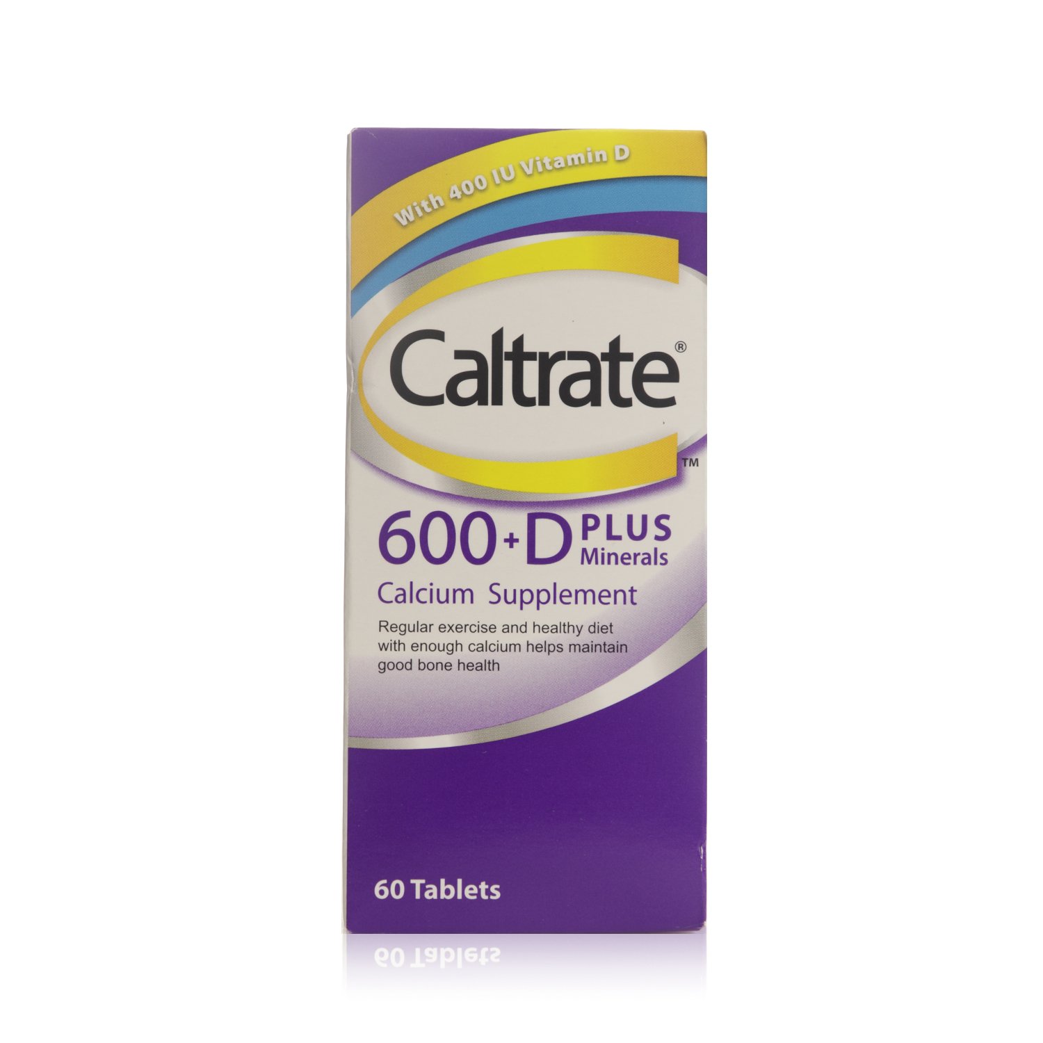 Caltrate 600 with Vit D + Minerals 60 Tablets