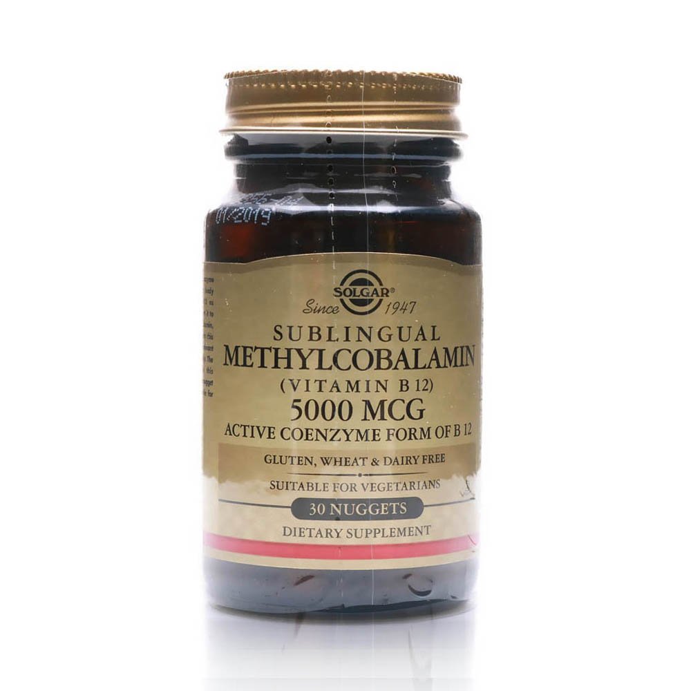 Solgar Methycobalamin VitaminB12 5000mcg, 30's