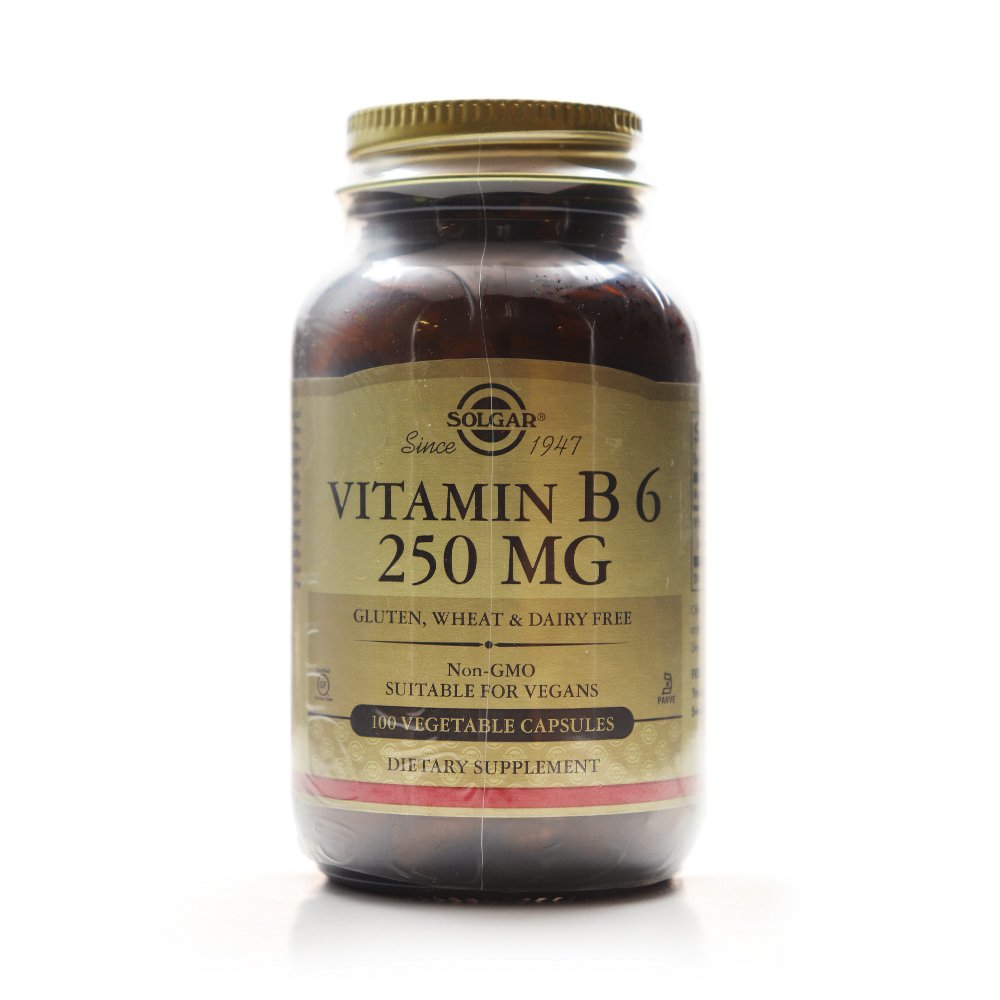 Solgar Vitamin B6 250mg Veg Capsules