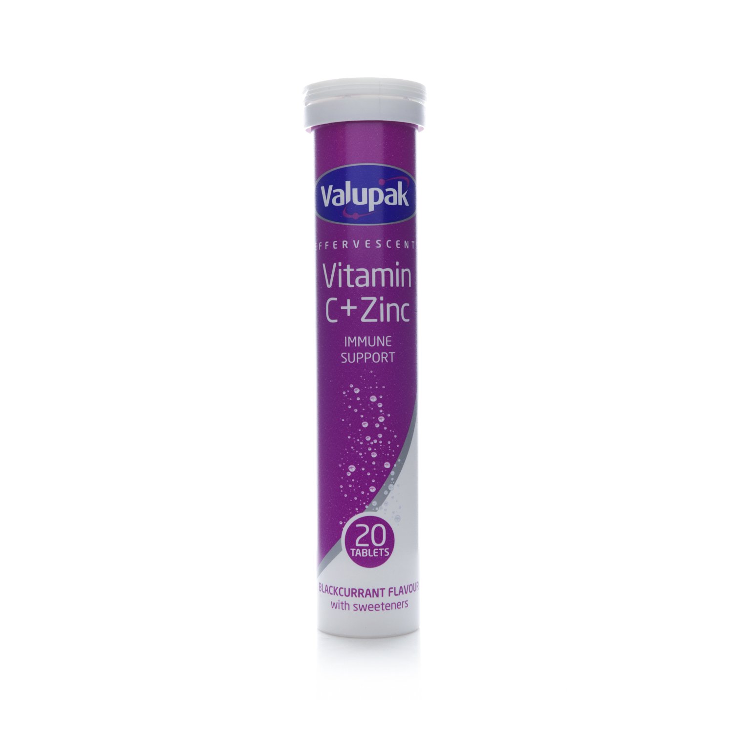Valupak Vitamin C with Zinc Effervescent Tablets