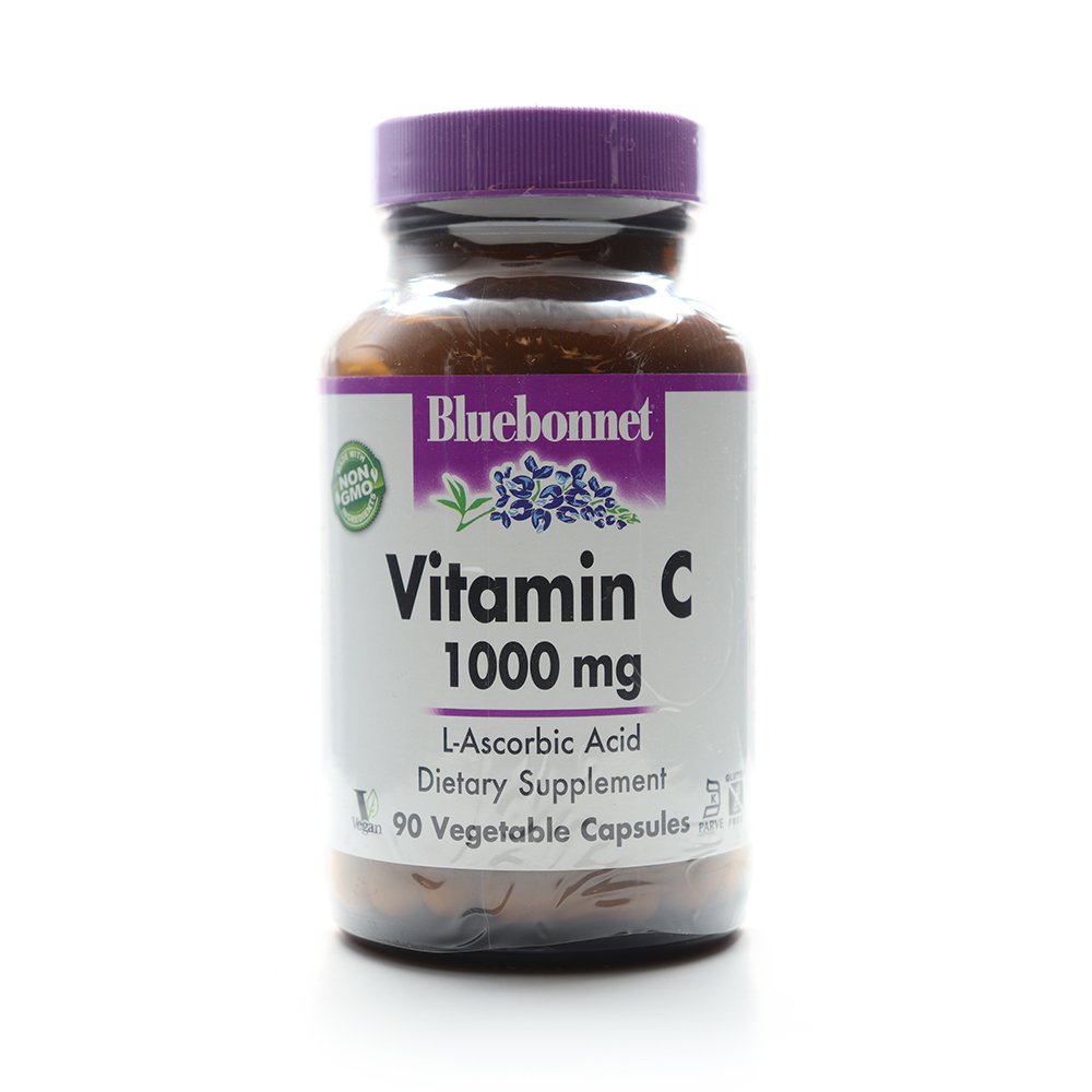 Blue Bonnet Vitamin C 1000mg Veg Capsules