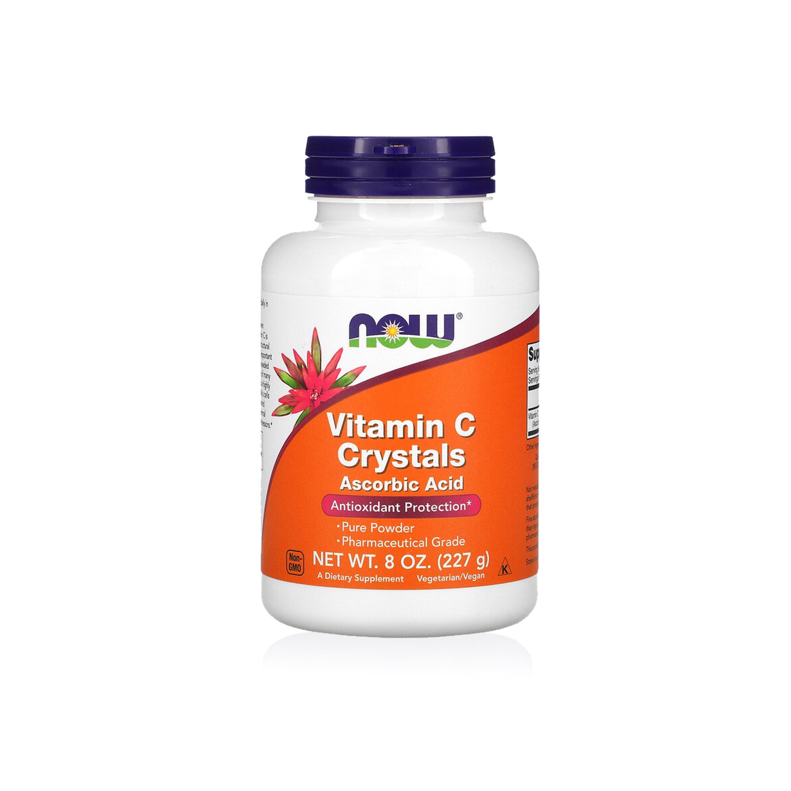 Now Vitamin C Crystals Powder