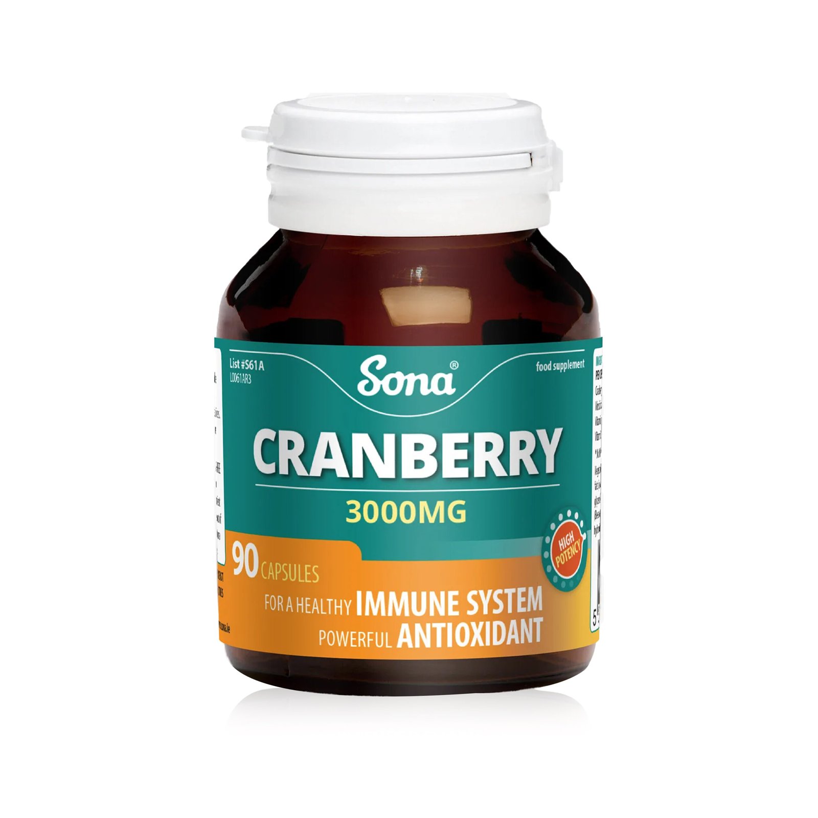 Sona Cranberry Capsules