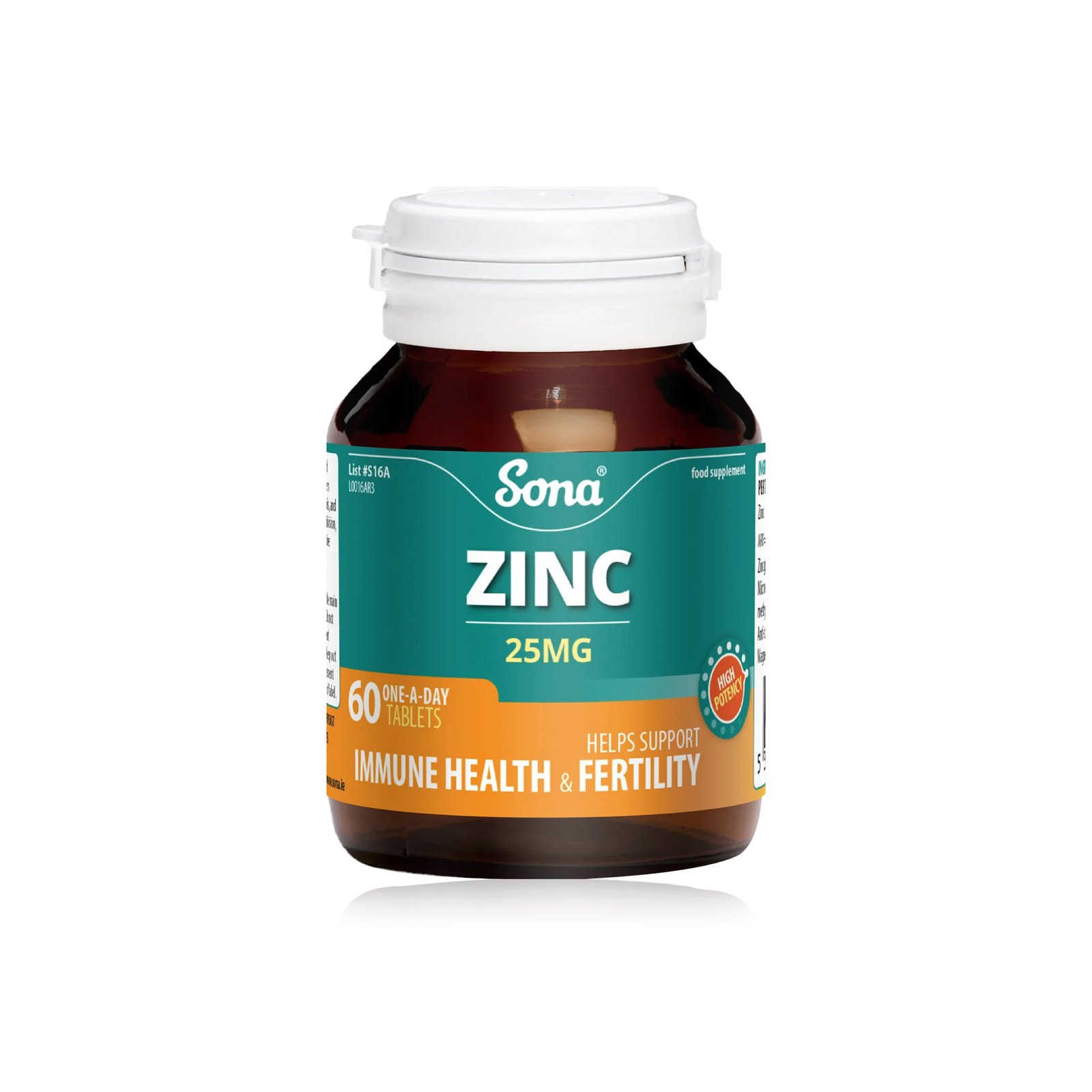 Sona Zinc 25mg Tablets